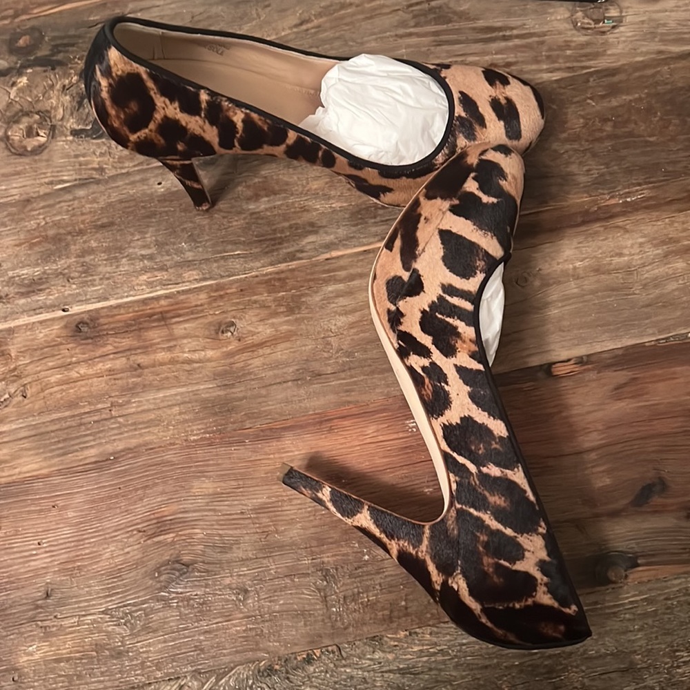 J Crew Collection leopard 🐆 heel - Picture 8 of 8
